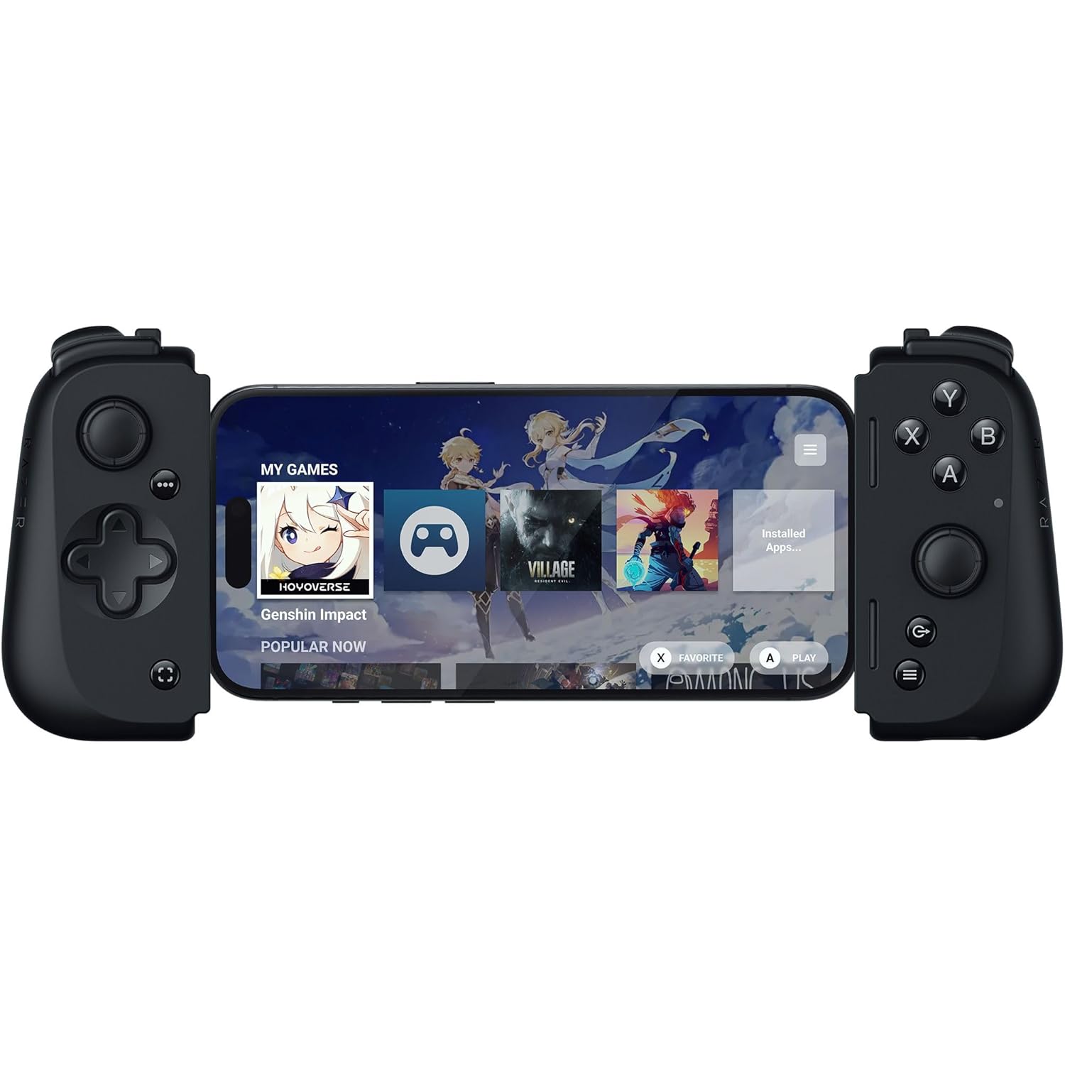 RAZER KISHI V2 USB-C MOBILE GAMING CONTROLLER FOR IPHONE AND ANDROID BLACK RZ06-05110100-R3M1 thumbnail 2