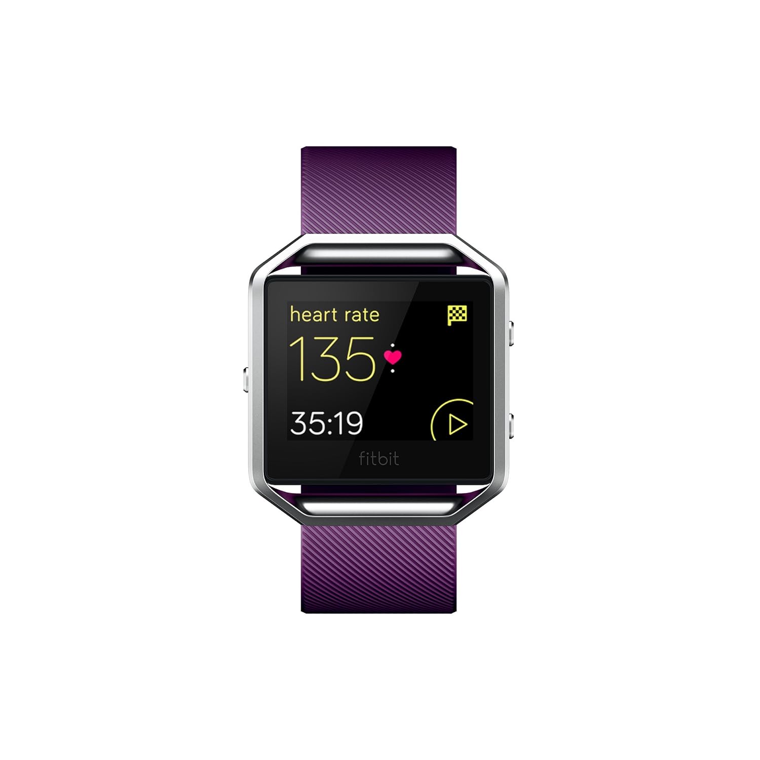 FIT BIT BLAZE PLUM SILVER LARGE FB502SPML-EU thumbnail 3