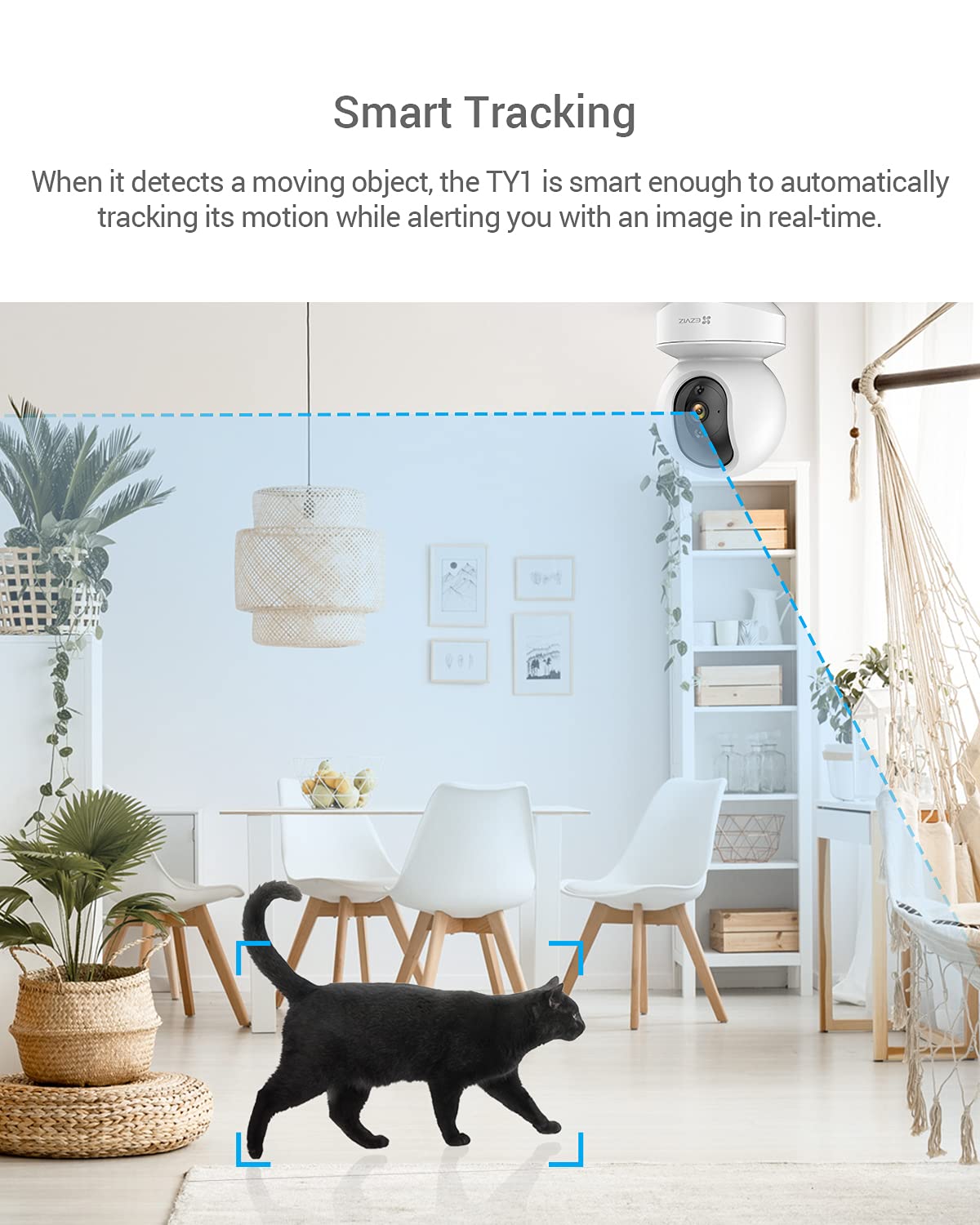 EZVIZ SMART HOME CAMERA 2K TY1 PRO CS-TY1 PRO thumbnail 5