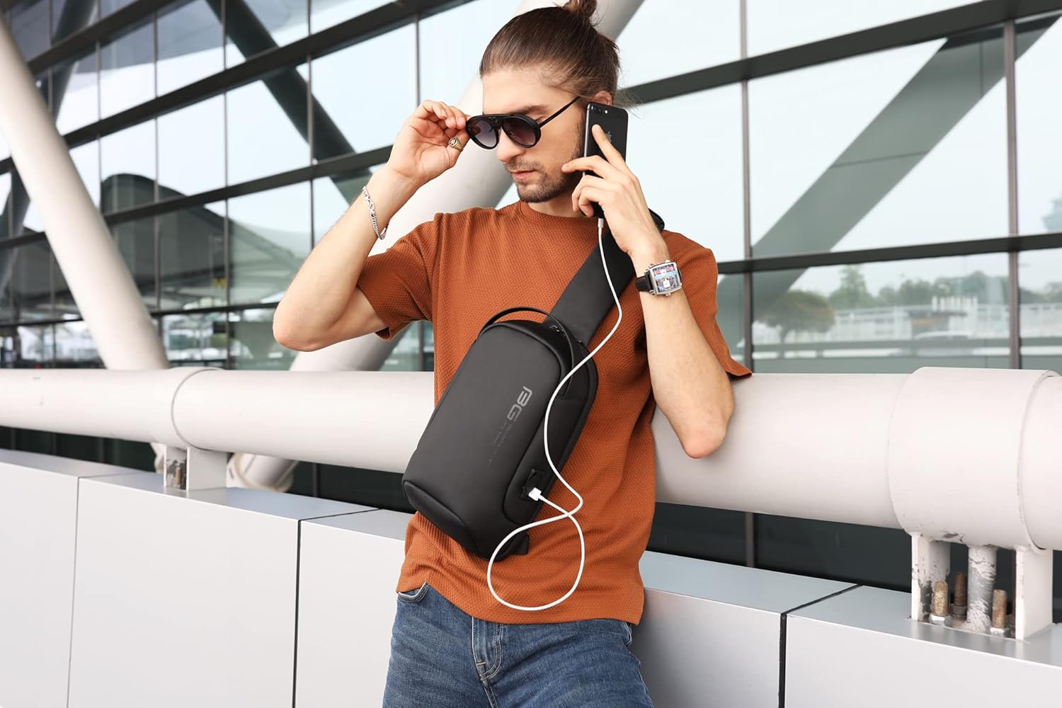 BANGE BACKPACK BLACK BG-7221 thumbnail 5