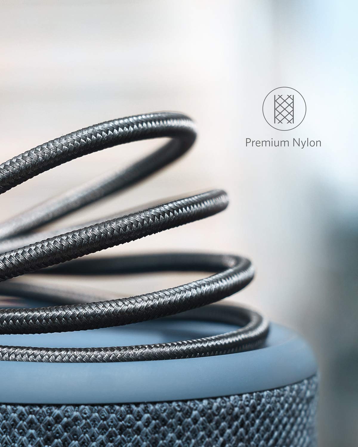 ANKER NYLON USB-A TO USB-C CABLE 6FT BRAIDED A8173H11 thumbnail 7