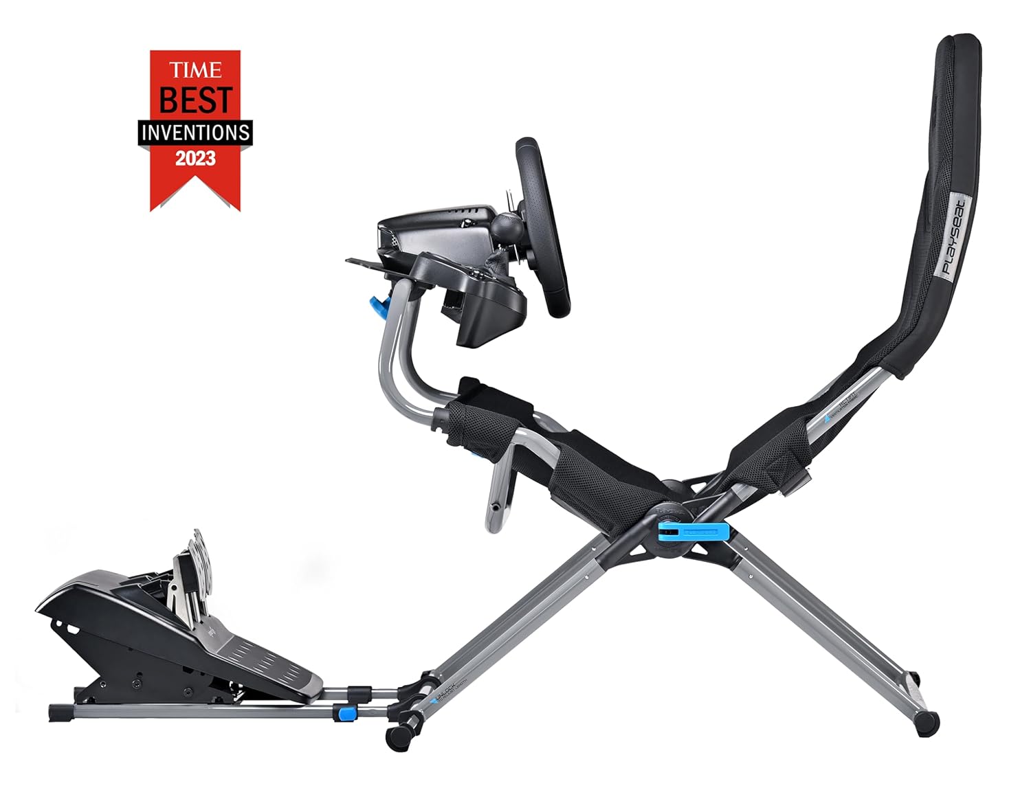 LOGITECH G EDITION FOLDABLE SIM RACING PLAYSEAT CHALLENGE X COCKPIT GREY G00248 thumbnail 7