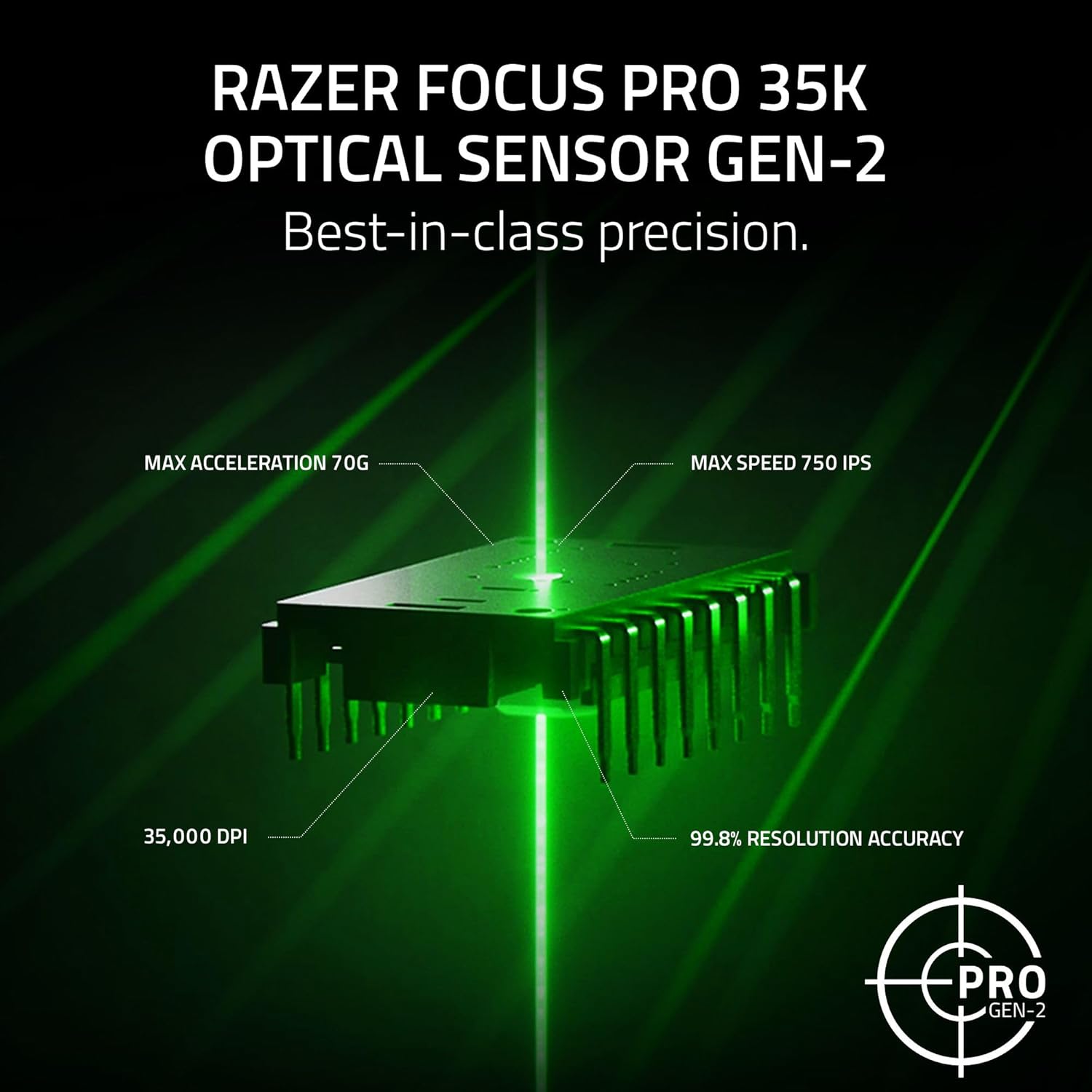 RAZER VIPER V3 PRO WIRELESS GAMING MOUSE BLACK RZ01-05120100-R3G1 thumbnail 4