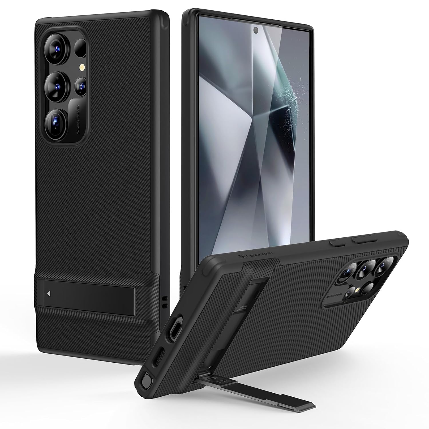 ESR BOOST KICKSTAND SAMSUNG S24 ULTRA CASE BLACK thumbnail 2