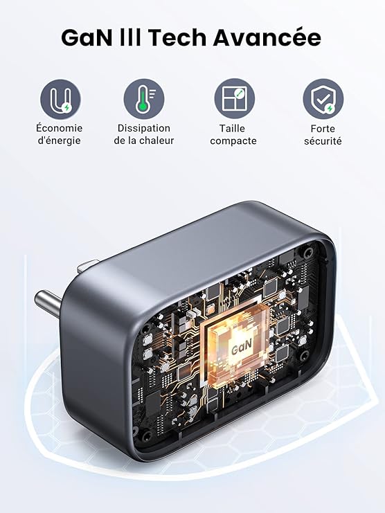 UGREEN 4 IN 1 TRAVEL ADAPTER BLACK 15261 thumbnail 6