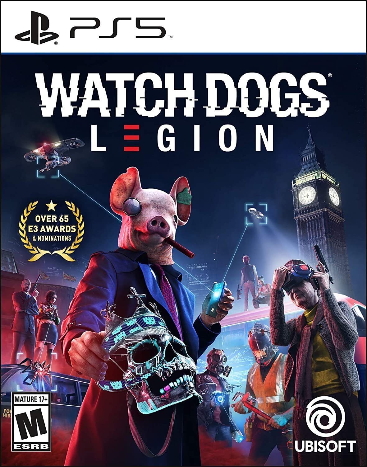 SONY PS5 WATCH DOGS LEGION GAMING CD
