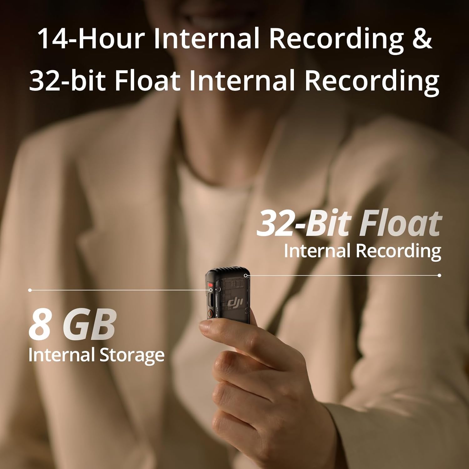 DJI MIC 2 WIRELESS MICROPHONE SINGLE KIT (1TX + 1RX) thumbnail 6