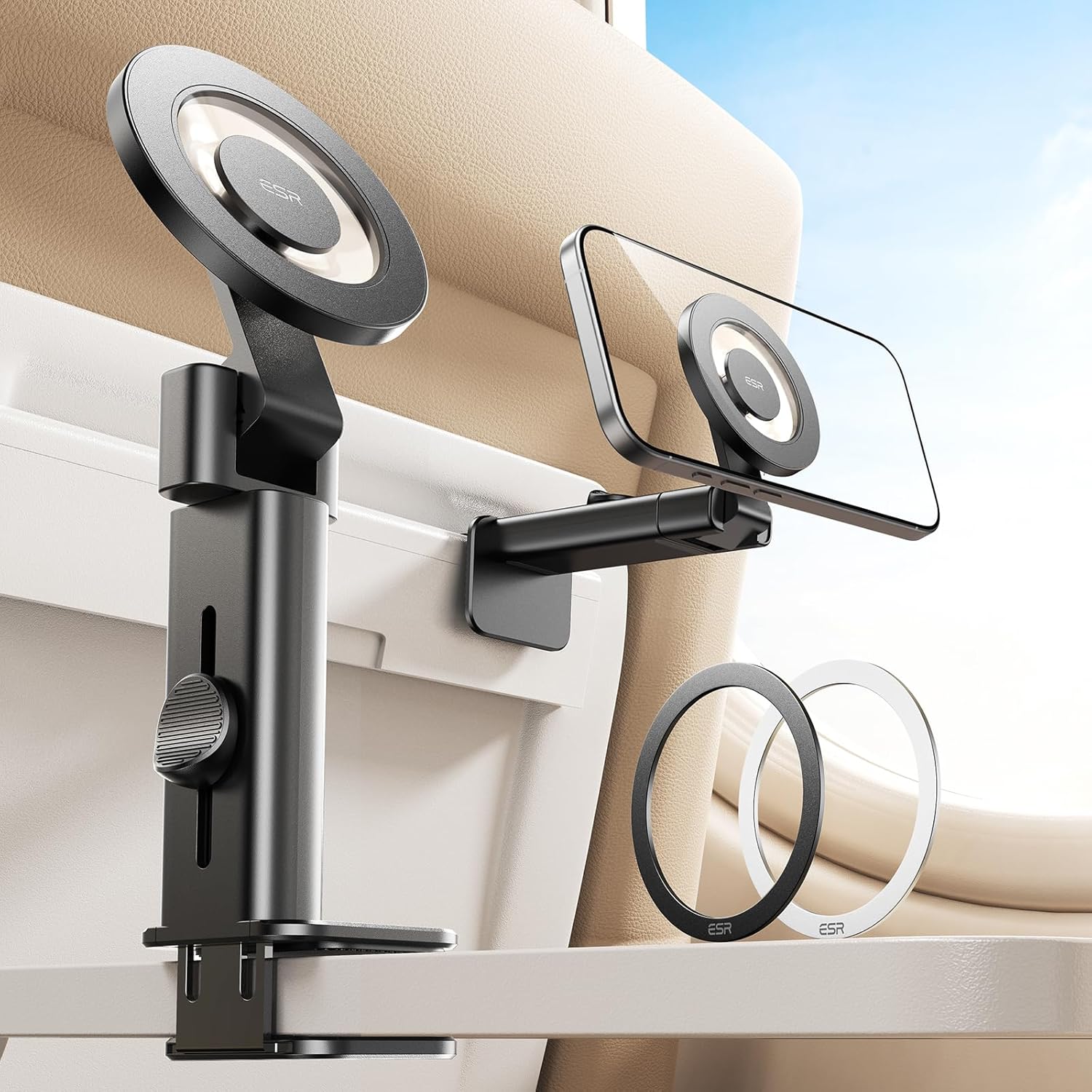 ESR AIRPLANE PHONE HOLDER BLACK thumbnail 2