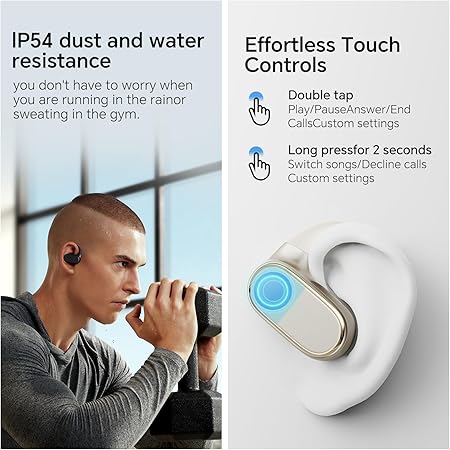 HONOR CHOICE OPEN EAR TRUE WIRELESS EARBUDS BLACK ORL-ME00 thumbnail 4