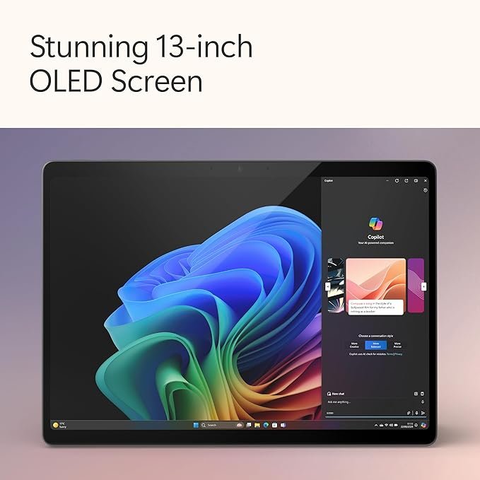 Microsoft Surface Pro 11th Edition (ZHY-00026) - Snapdragon X Plus, 16GB RAM, 512GB SSD, Windows 11 thumbnail 6