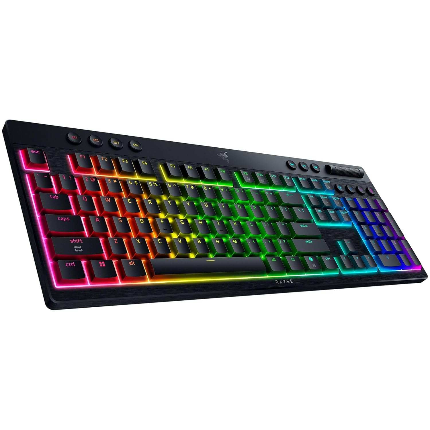 RAZER BLACKWIDOW V4 LOW-PROFILE HYPERSPEED MECHANICAL GAMING KEYBOARD RZ03-05270100-R3M1 thumbnail 2