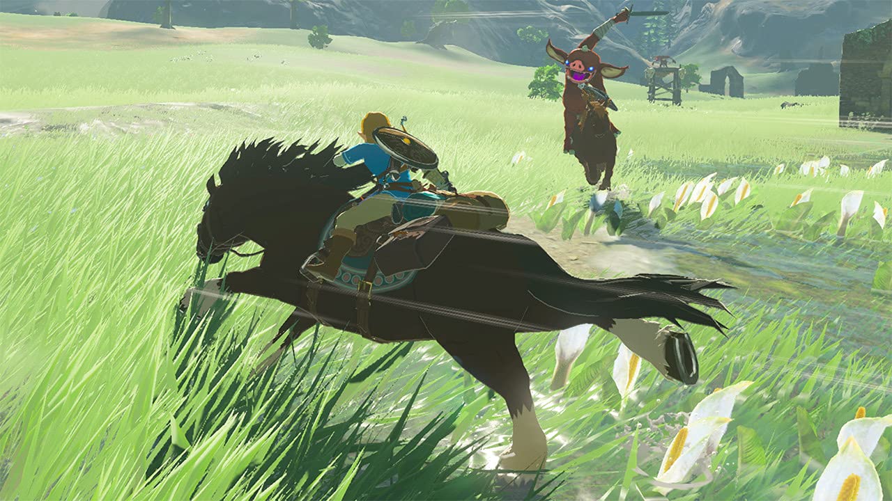 NINTENDO SWITCH 2 THE LEGEND OF ZELDA BREATH OF THE WILD GAME CD thumbnail 4
