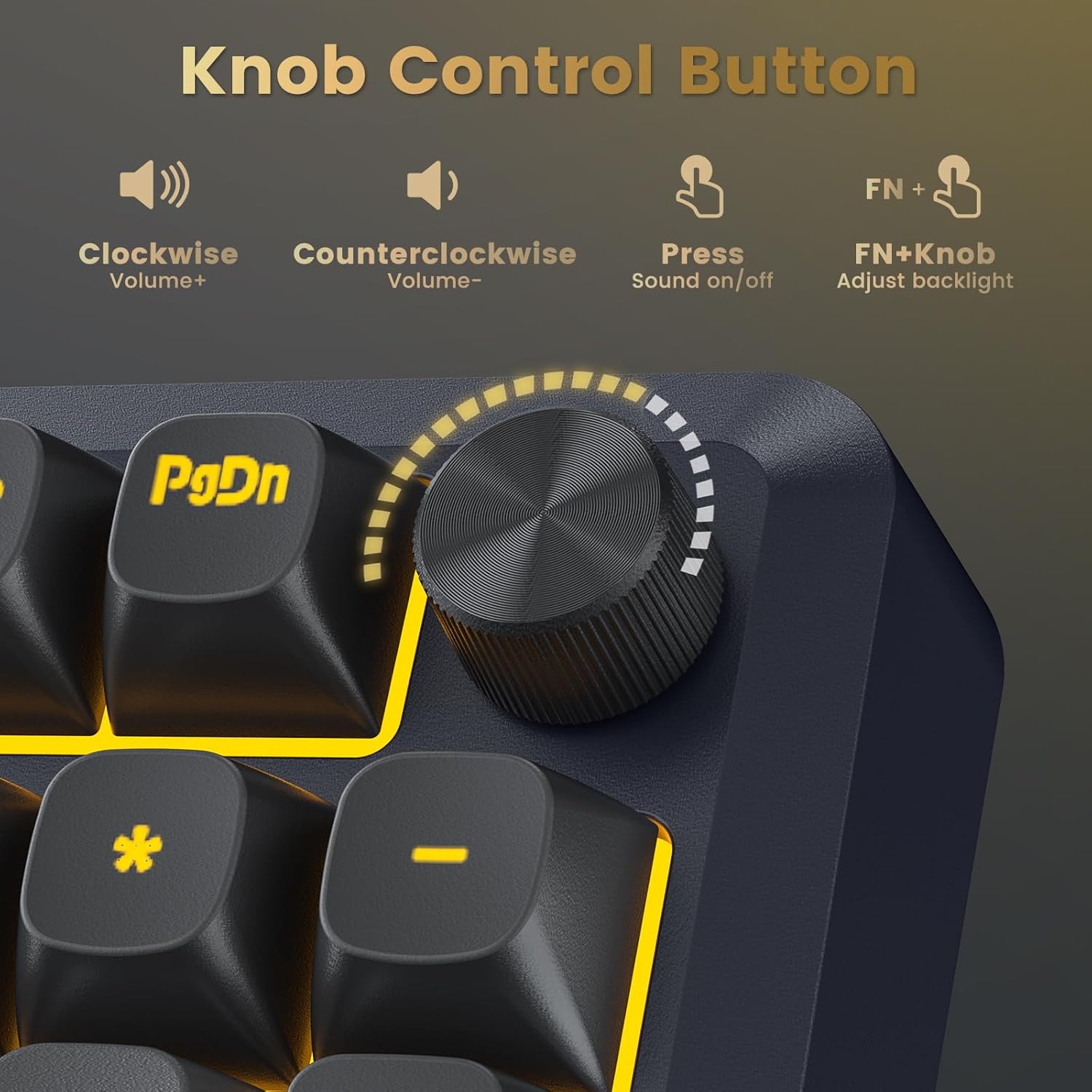 REDRAGON BREAGI PRO GASKET WIRELESS MECHANICAL KEYBOARD CREAM LINEAR SWITCHES K688GB-RGB-PRO thumbnail 11