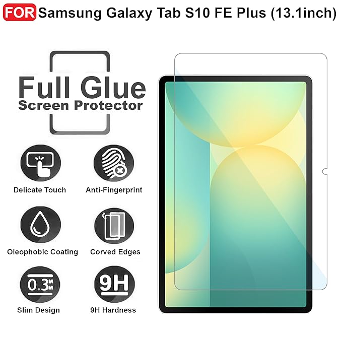 SAMSUNG GALAXY S10 FE PLUS CLEAR GLASS SCREEN PROTECTER thumbnail 5