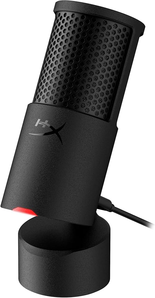 HYPERX SOLOCAST 2 USB MICROPHONE BLACK AR0A0AA