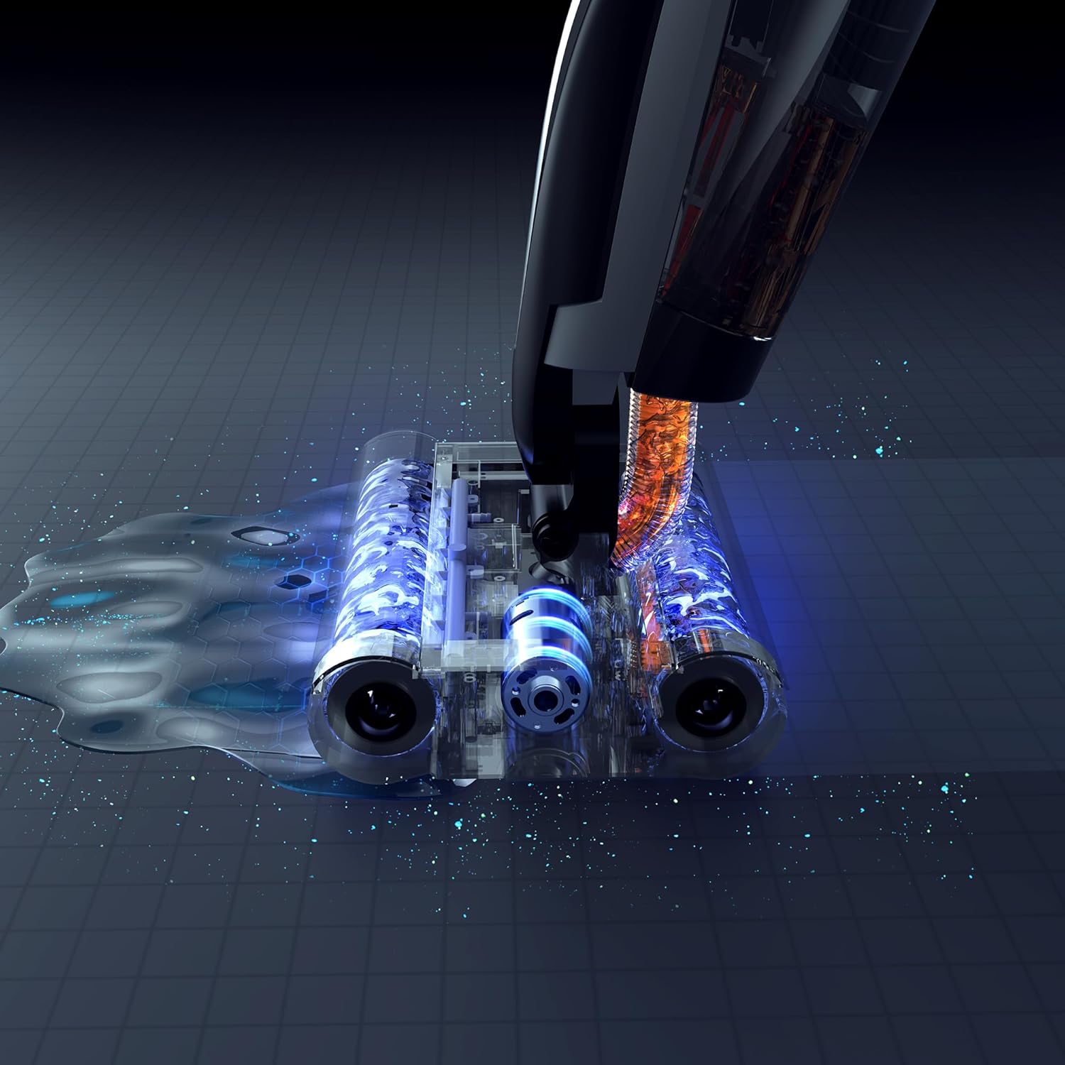 DEERMA DOUBLE ROLLER WIRELESS FLOOR CLEANER DEM-VX96W thumbnail 8