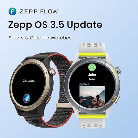 Amazfit Cheetah 47mm Smart Watch (A2294) - Round Dial, Speedster Grey, GPS, Fitness Tracking thumbnail 6