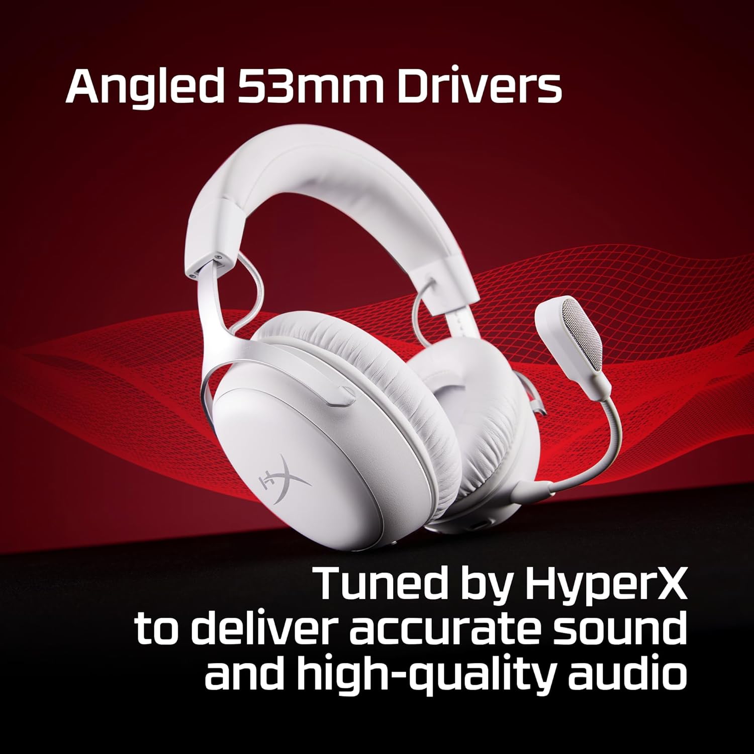 HYPERX CLOUD III S WIRELESS GAMING HEADSET WHITE AX6G1AA thumbnail 9