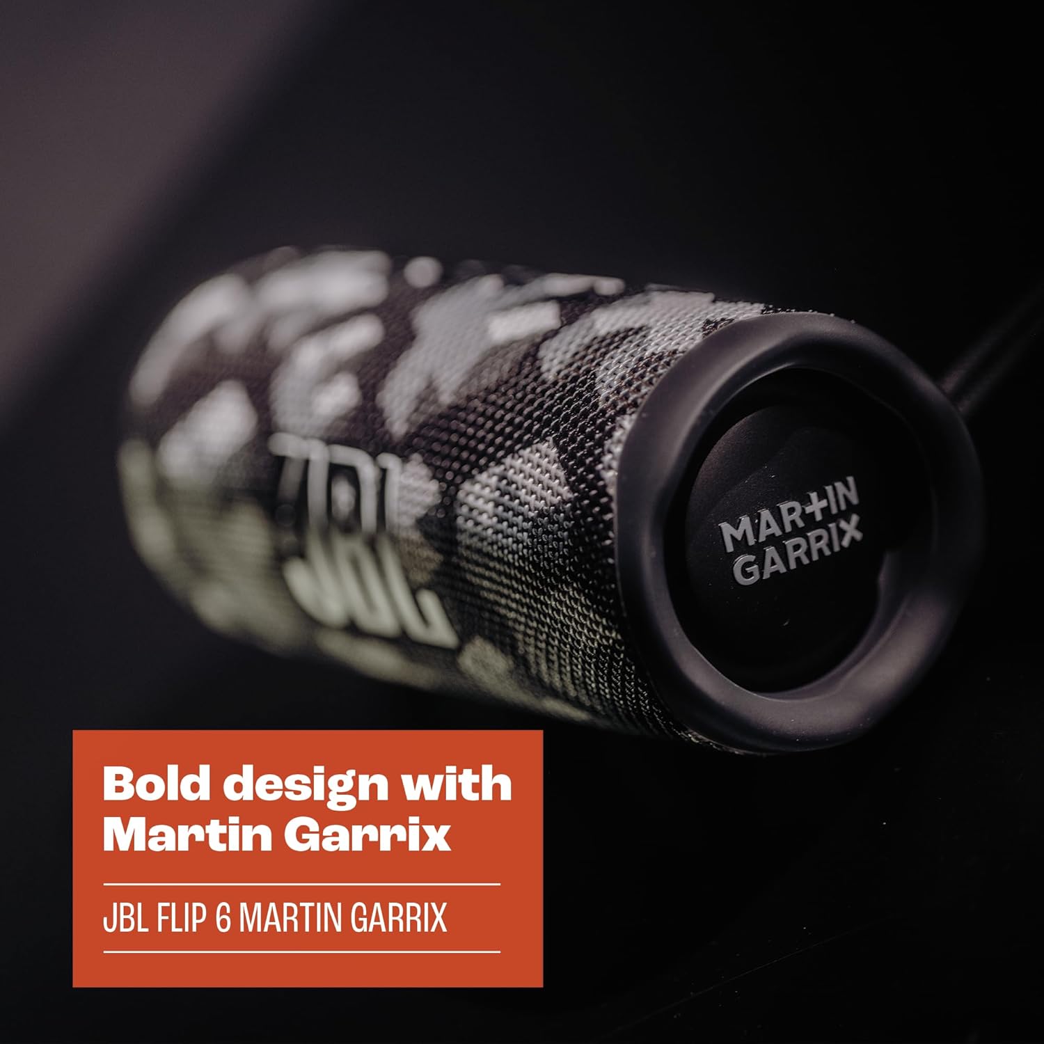 JBL FLIP 6 MARTIN GARRIX BLUETOOTH SPEAKER BLACK thumbnail 8