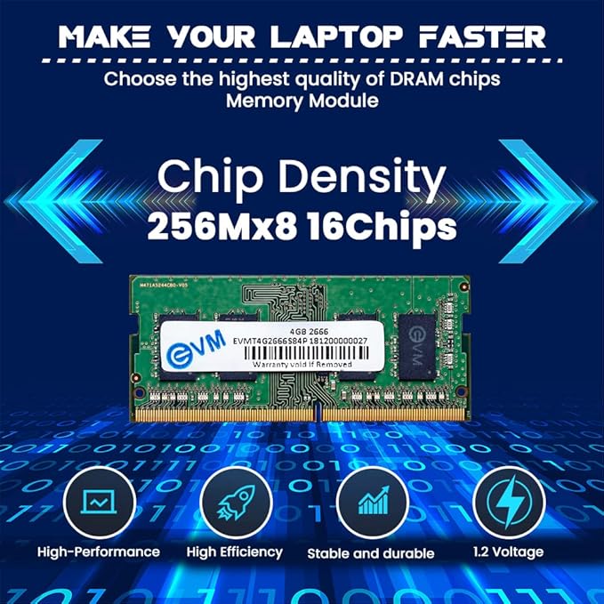 CRUCIAL LAPTOP RAM 4GB DDR4 2666 CB4GS2666 thumbnail 2