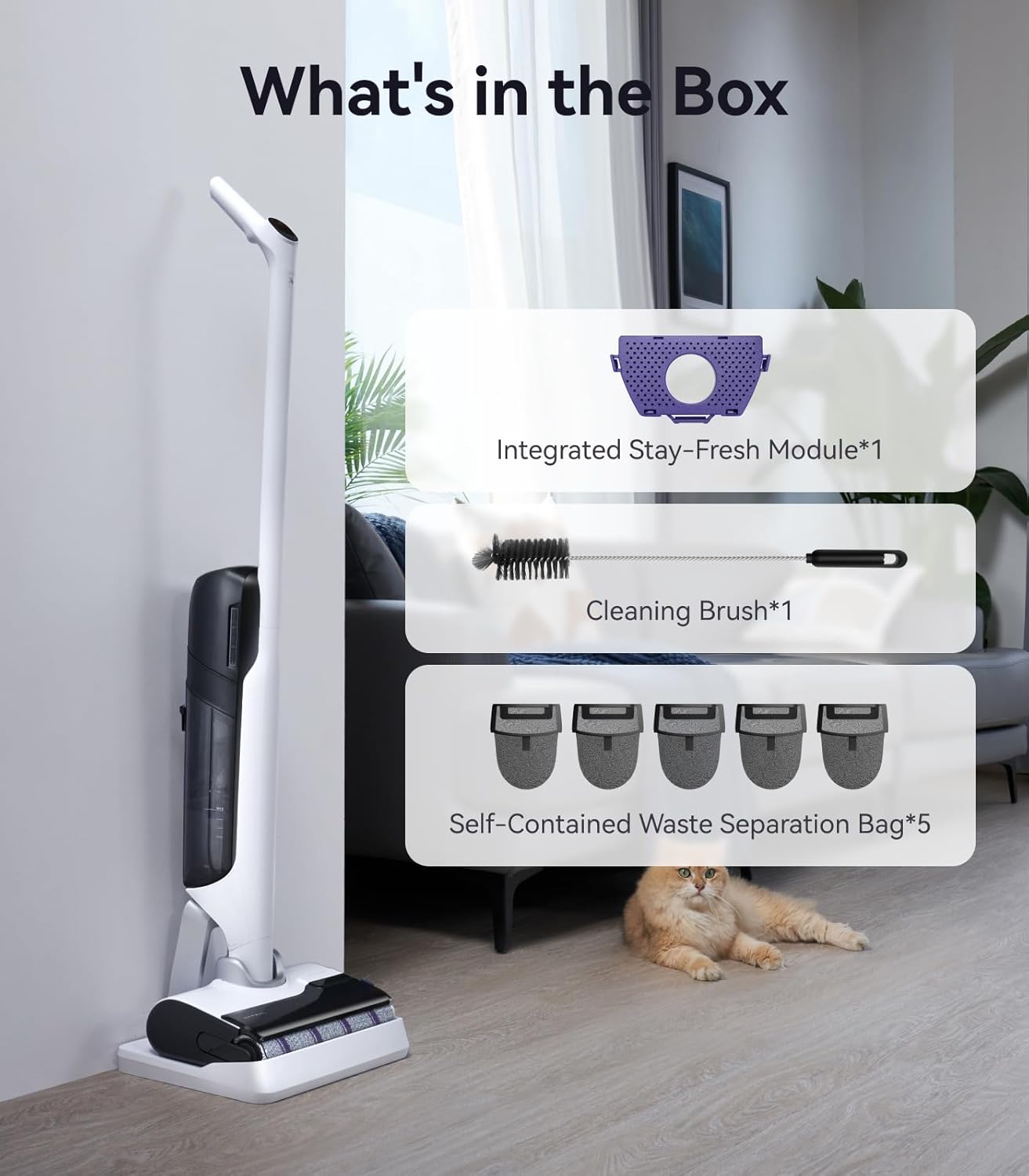 NARWAL S30 WET DRY CORDLESS VACUUM CLEANER NRL-S30-WHI thumbnail 11