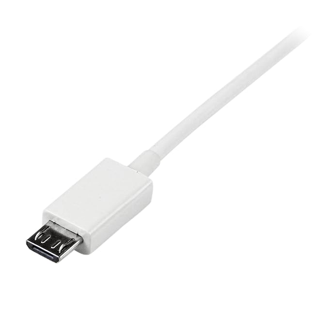 MINDPURE USB AM TO MICRO USB CABLE 2M WHITE LX10650 thumbnail 2