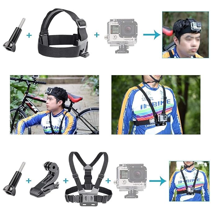 POWERPAK 60 IN 1 GOPRO ACTION CAMERA ACCESSORIES KIT thumbnail 2