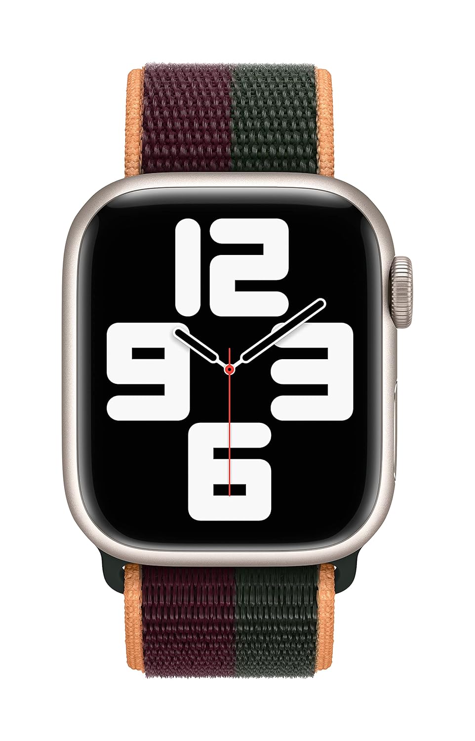 APPLE IWATCH 41MM DARK CHERRY/FOREST GREEN SPORT LOOP BAND ML2R3 thumbnail 3