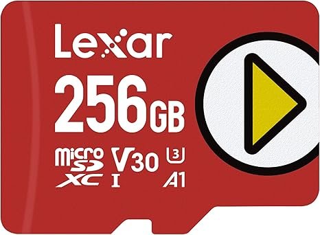 LEXAR PLAY MICROSDXC UHS-I CARDS-150MB/S-256GB LMSPLAY256G-BNNNG