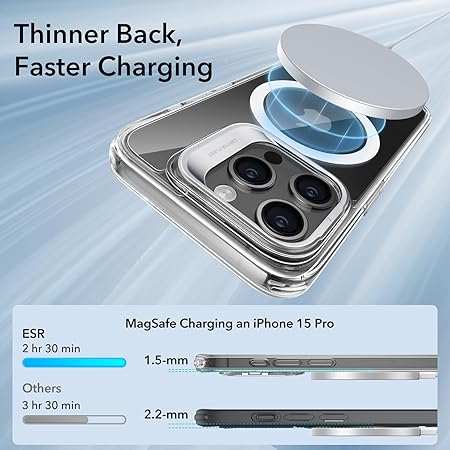 ESR IPHONE 15 PRO CLEAR CASE WITH MAGSAFE thumbnail 7