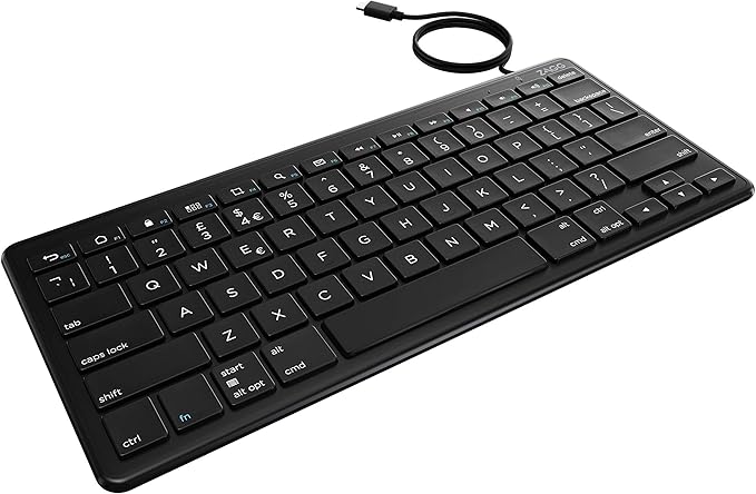 ZAGG UNIVERSAL KEYBOARD USB C WIRED KB UK ENG 103202221 thumbnail 3