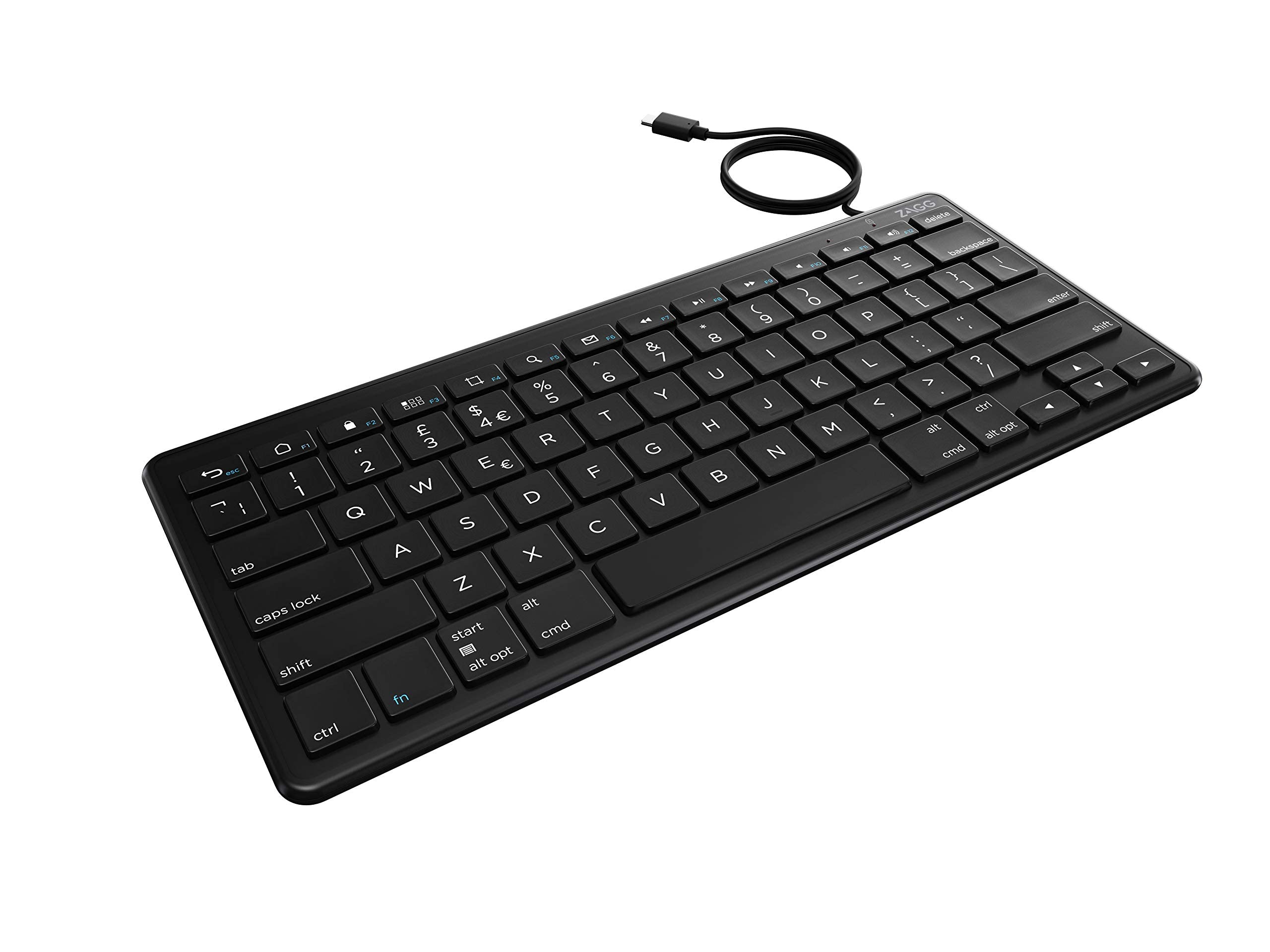 ZAGG UNIVERSAL KEYBOARD USB C WIRED KB UK ENG 103202221