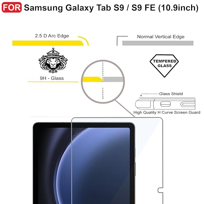 SAMSUNG GALAXY S10 FE CLEAR GLASS SCREEN PROTECTER thumbnail 5