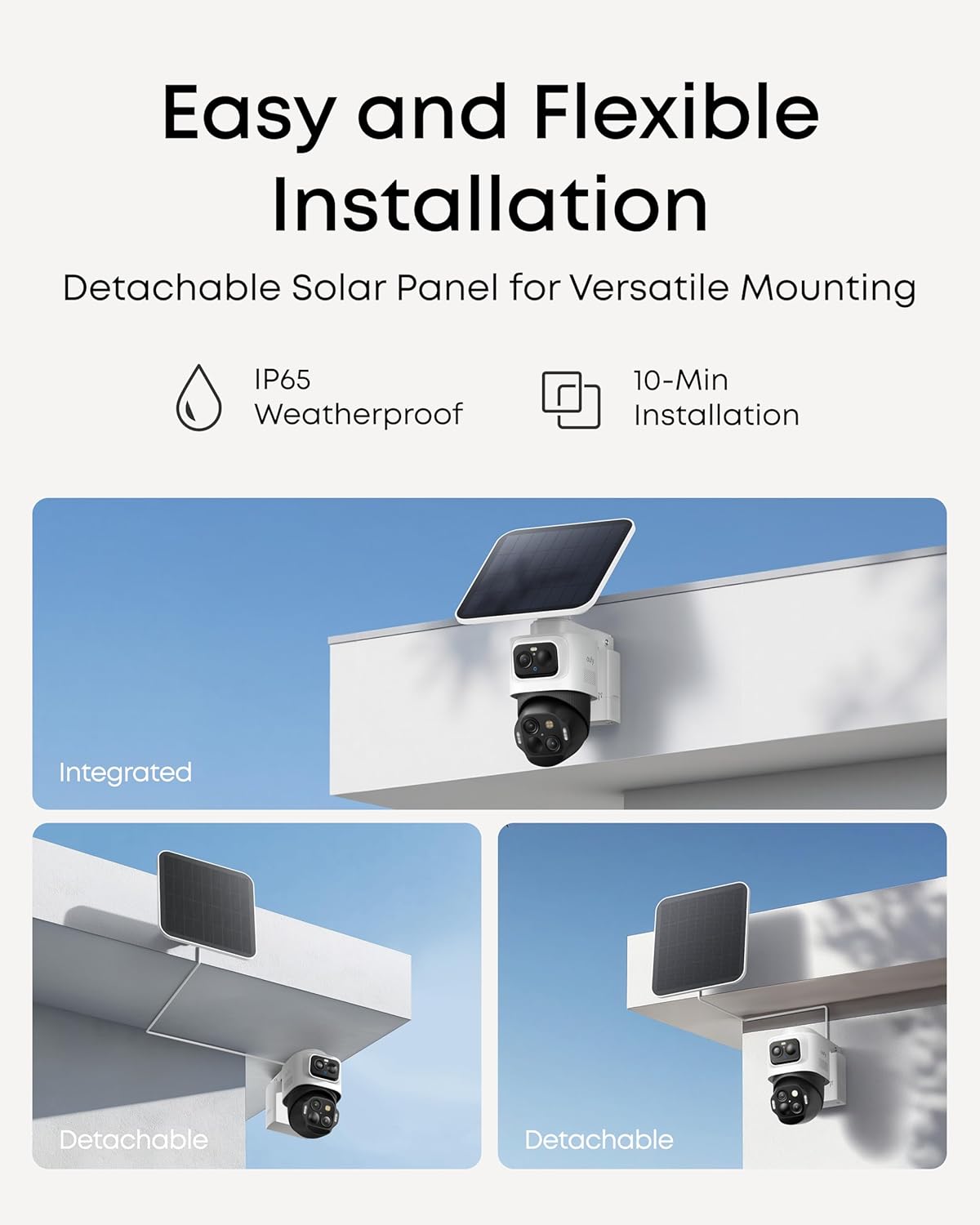 ANKER EUFY SOLOCAM S4 4K BULLET IP SECURITY CAMERA INDOOR & OUTDOOR T81723W1 thumbnail 7