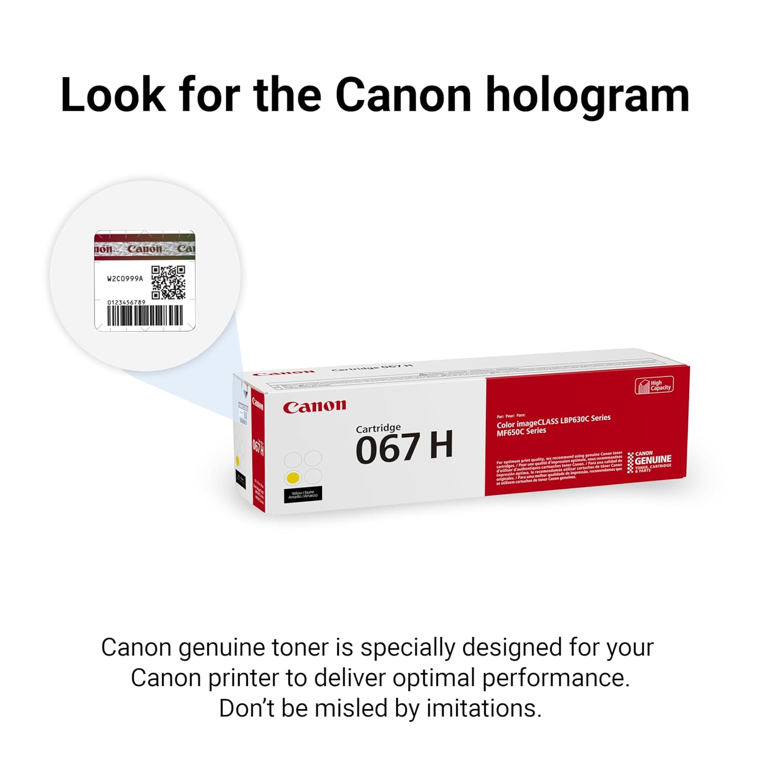 CANON CARTRIDGE 067 YELLOW thumbnail 5