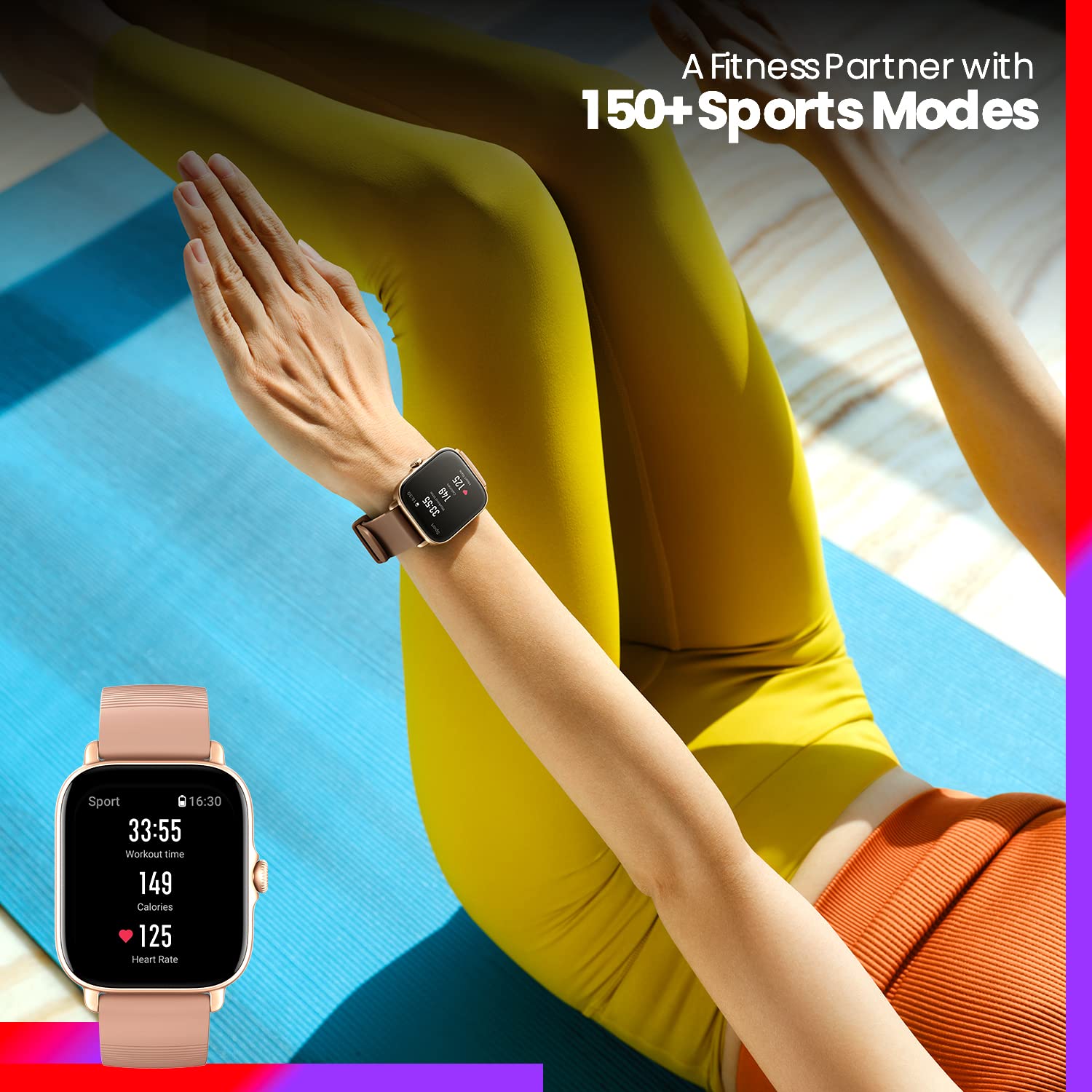 MI AMAZFIT GTS 3 WATCH LVORY WHITE thumbnail 3