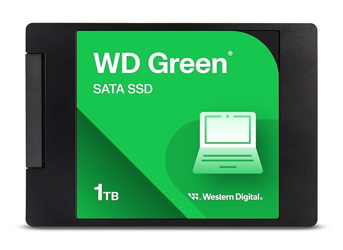 WD GREEN SSD SATA  1TB UP TO 545MB/S WDS100T3G0A-00BJG0