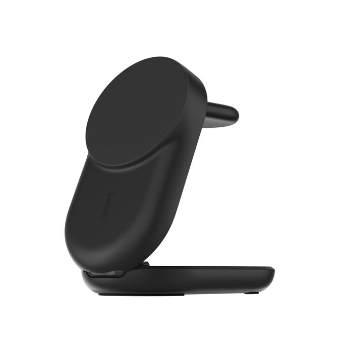 BELKIN ULTRA CHARGE QI2 25W 3 IN 1 FOLDABLE MAGNETIC CHARGER BLACK WIZ037MYBK thumbnail 6