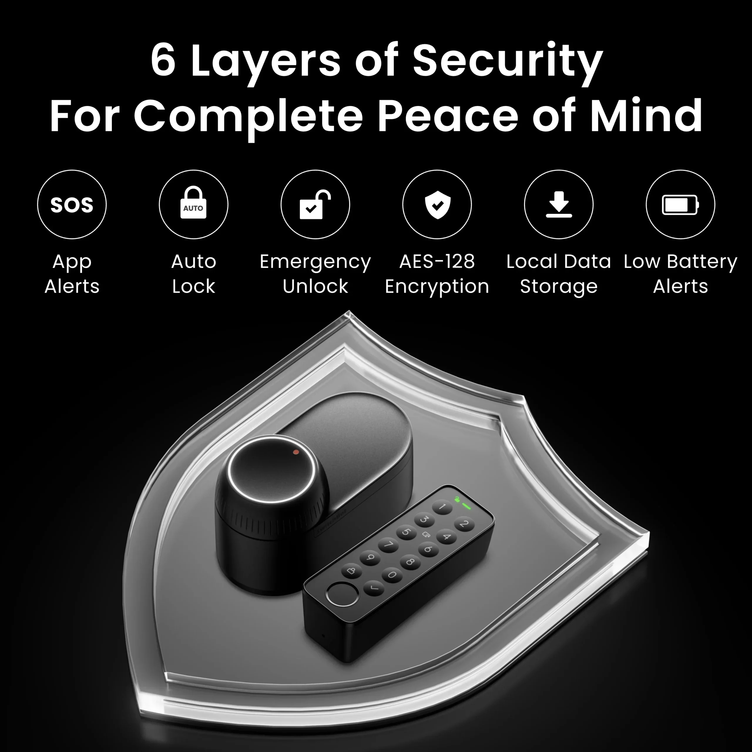 SWITCHBOT LOCK ULTRA BLACK W5600000 thumbnail 8