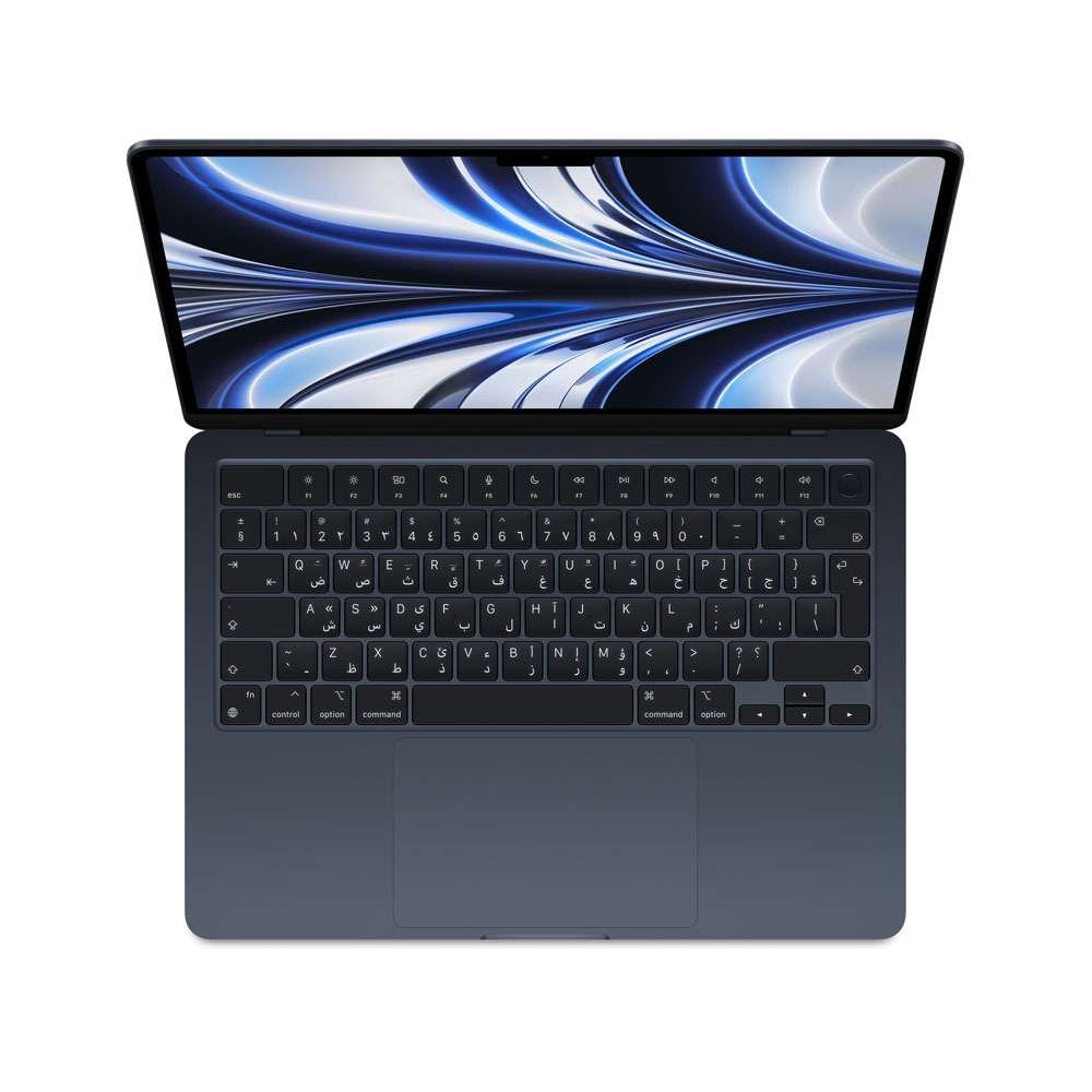 APPLE MACBOOK AIR M2 CHIP 8 CORE CPU 10 CORE GPU 8GB 512GB MIDNIGHT ENGLISH Z16100074