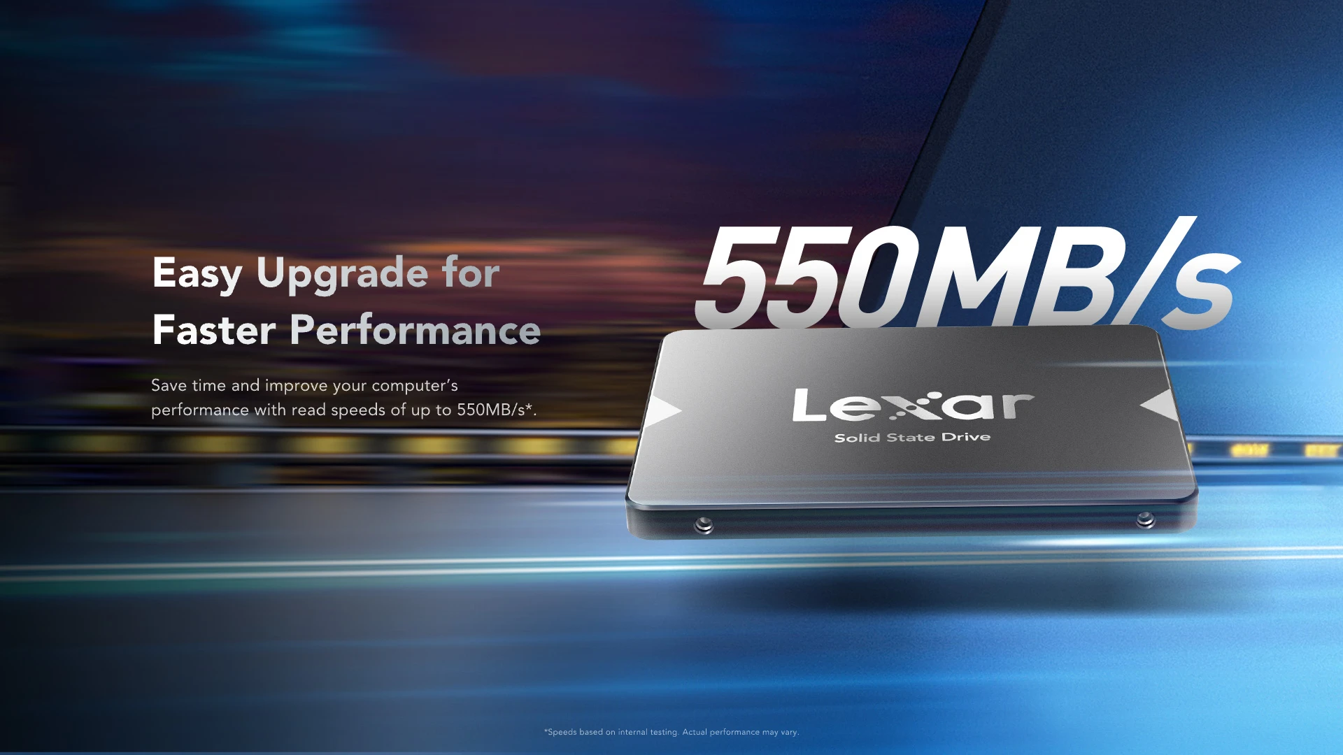 LEXAR 2.5 INCH SATA 6GB/S SSD 1 TB NS100 LNS100-TRB thumbnail 2