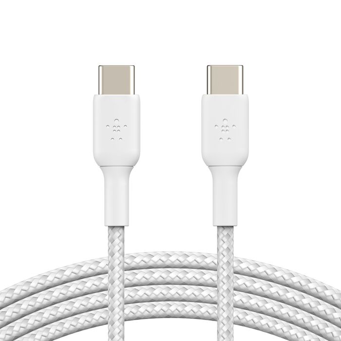 BELKIN BOOST CHARGE USB C TO USB C CABLE 1M WHITE CAB004BT1MWH