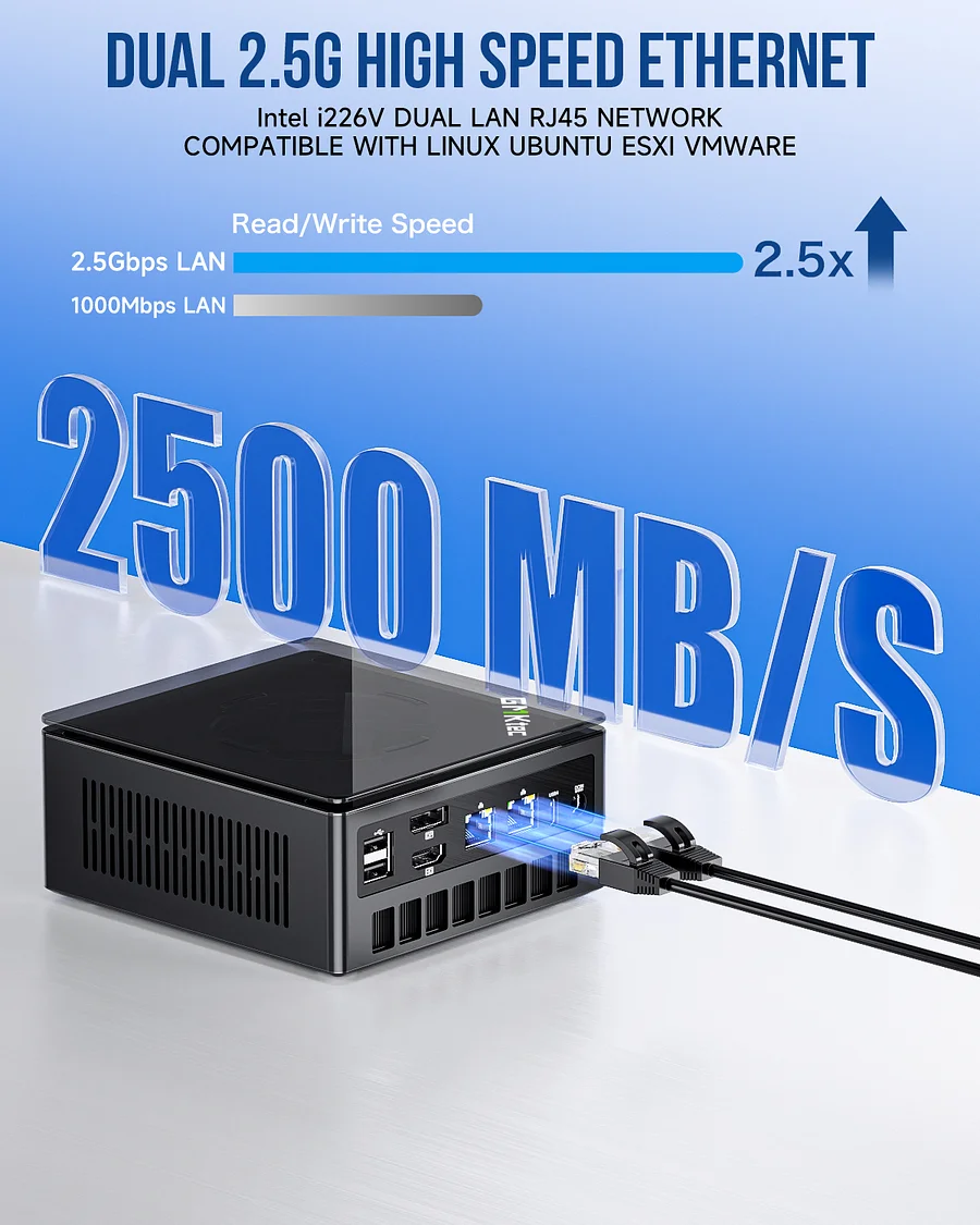 GMKTEC MINI PC AMD RYZEN 7 32GB RAM 1TB SSD WIN 11 NUCKBOX-K8 PLUS thumbnail 5