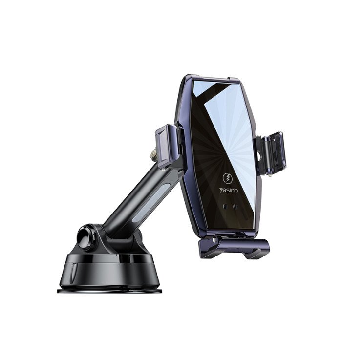 YESIDO SUCTION CUP 360 ROTATION WIRELESS HOLDER BLACK C189
