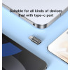 YESIDO USB C OTG ADAPTER BLACK GS28 thumbnail 5