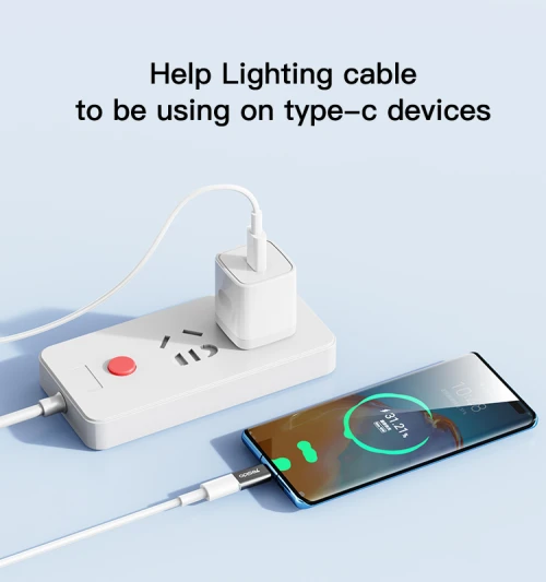 YESIDO LIGHTNING OTG ADAPTER BLACK GS27 thumbnail 3