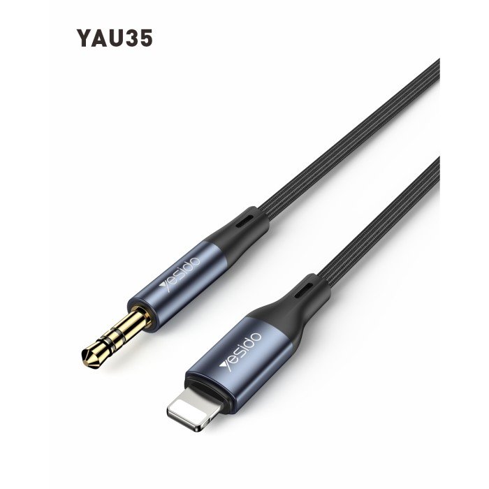 YESIDO LIGHTNING TO AUX CABLE 1M YAU35