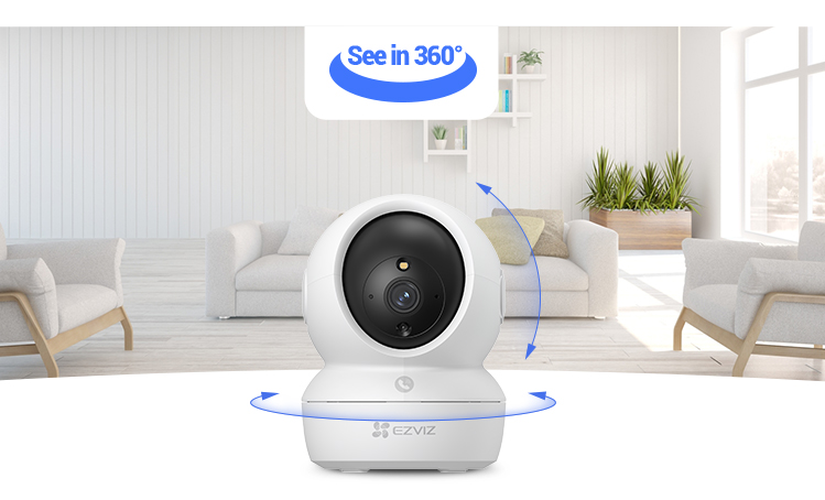 EZVIZ H6 Pro Smart Home Camera - 2K+ Resolution, AI Detection, Night Vision thumbnail 2