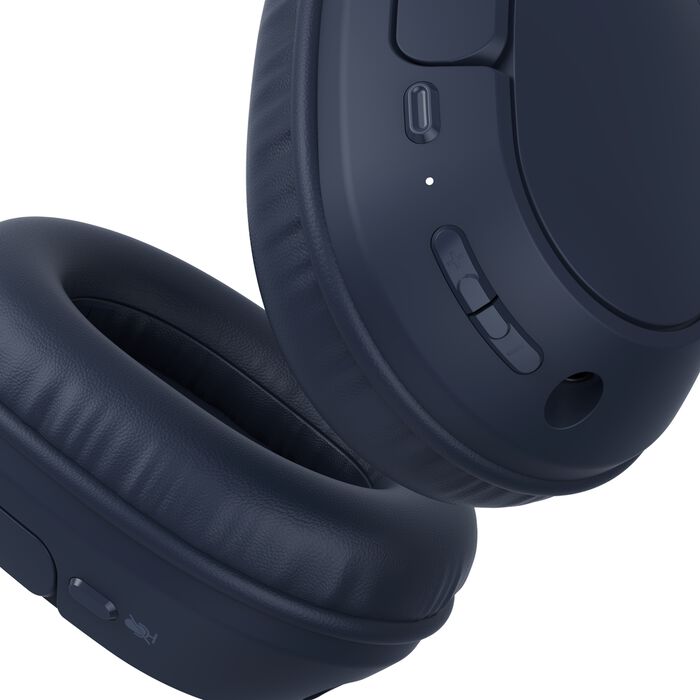 BELKIN SOUNDFORM SURROUND WIRELESS OVER EAR HEADPHONES BLUE AUD009HQBL thumbnail 3