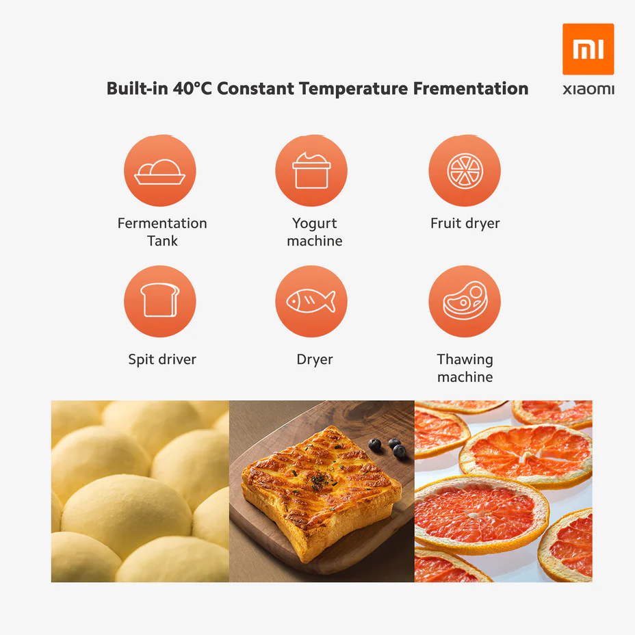 XIAOMI ELECTRIC OVEN 32L MDKXDE1ACM thumbnail 10